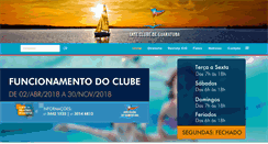Desktop Screenshot of iateguaratuba.com.br